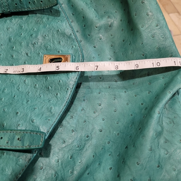 Marc by Marc jacobs ostrich embossed emerald purse - Picture 4 of 15